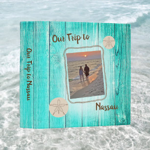 Classeur Vacances Album photo Cartes Turquoises Dollar de s