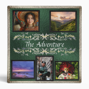 Classeur Vacances aventure - Album photo/album photo - Vert