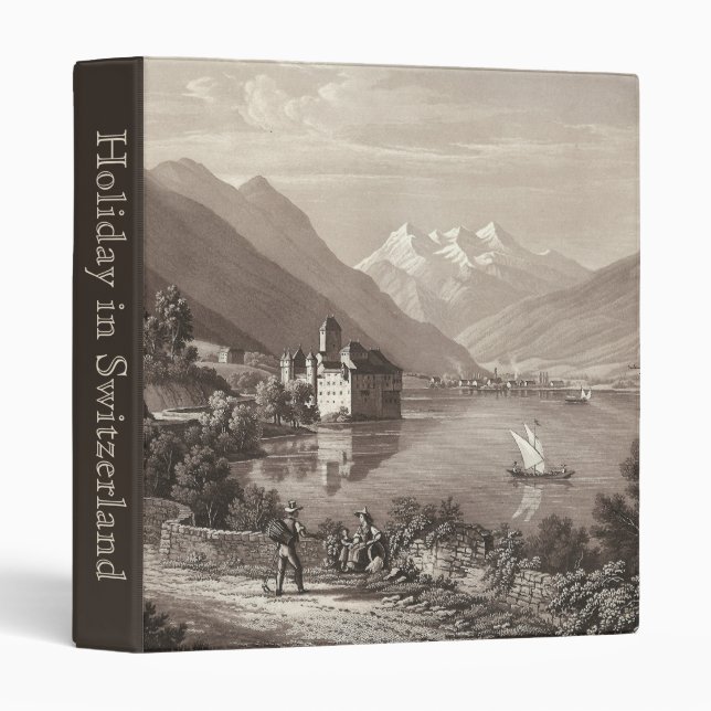 Classeur Vacances dans l'album photos de château de la (Devant/Côté)