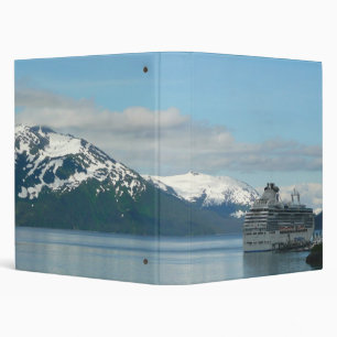Classeur Vacances de croisière en Alaska Photographie de vo