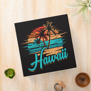 Classeur Vacances tropicales à Hawaii îles Hawaïennes