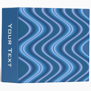Classeur vague bleue