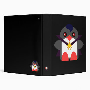 Classeur Vampire de pingouin de Kawaii