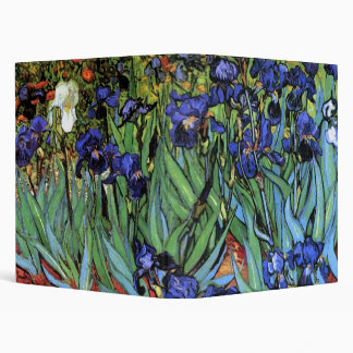 Classeur Van Gogh Irises (F608) Art Vintage