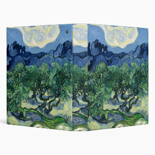 Classeur Van Gogh Les Oliviers Paysage Peinture