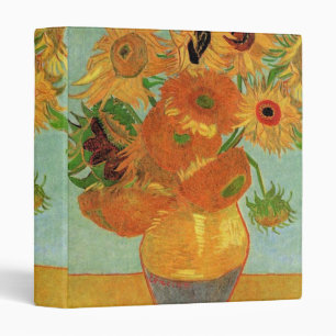 Classeur Vase avec douze tournesols van Gogh