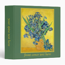 Vase avec Irises, Vincent Van Gogh