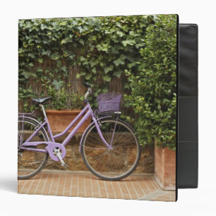 Classeur Vélo garé, Pienza, Italie, Toscane