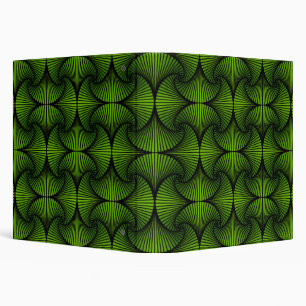 Classeur Ventilateur de saint 3D géométrique graphique vert