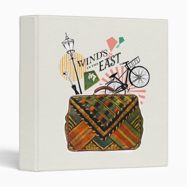 Classeur Vents à l'est (Devant/Côté)