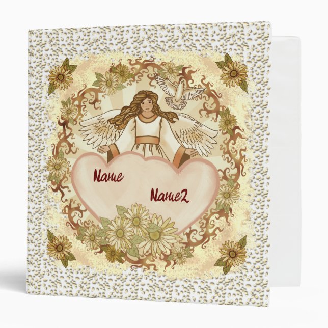 Classeur Véritable ange d'amour (Devant/Intérieur)