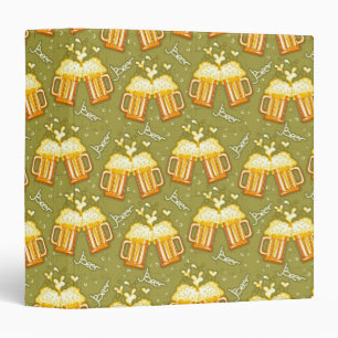 Classeur Verres de motif de bière