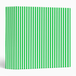 Classeur Vert de base 2 de Brights de rayures