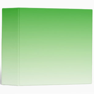 Classeur Vert foncé dégradé vert foncé à vert clair 3 annea