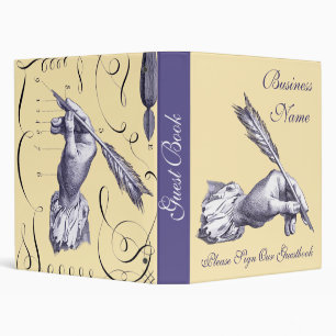 Classeur Veuillez signer notre Guestbook - stylo de