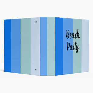 Classeur Vibes De Plage, Bleues