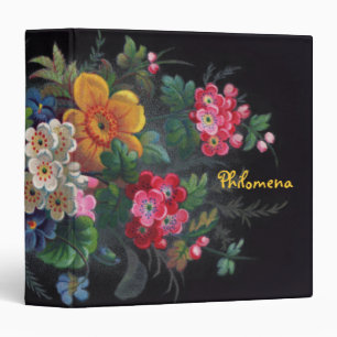 Classeur victorien de bouquet de Philomena