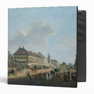 Classeur Vienne, la promenade, 1824 (huile sur la toile)