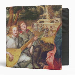 Classeur Vierge et enfant avec des anges