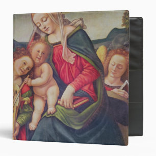 Classeur Vierge et enfant et musiciens d'ange