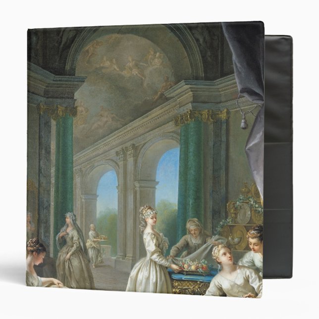 Classeur Vierges modernes, 1728 (Devant/Intérieur)