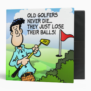 Classeur Vieux Golfeur