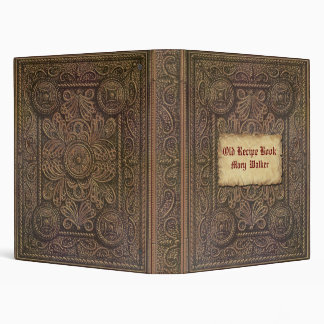 Classeur Vieux livre de recette