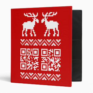 Classeur Vilain Sweater QR Code Bonne année!