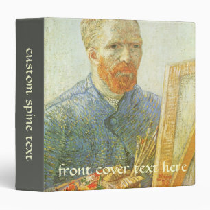 Classeur Vincent van Gogh - Autoportrait devant Easel