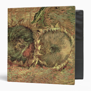 Classeur Vincent van Gogh deux tournesols coupés, 1887