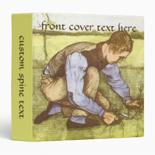 Classeur Vincent van Gogh - Garçon coupant de l'herbe à la