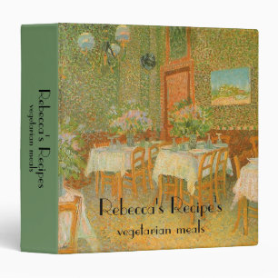 Classeur Vincent van Gogh - Intérieur d'un restaurant