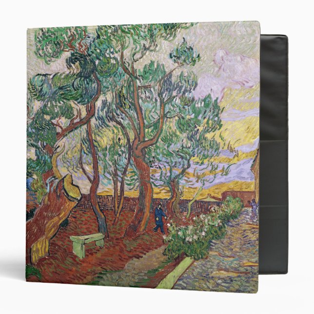 Classeur Vincent van Gogh | le jardin de l'hôpital de St (Devant/Intérieur)