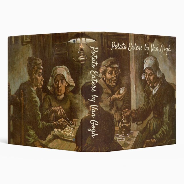 Classeur Vincent van Gogh - Les mangeurs de pommes de terre (Arrière-plan)