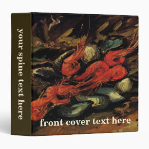 Classeur Vincent van Gogh - Moules et crevettes à vie morte