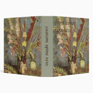 Classeur Vincent van Gogh - Nature morte Vase avec Glaïeuls
