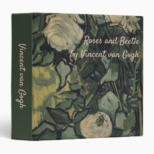 Classeur Vincent van Gogh - Roses et Scarabée