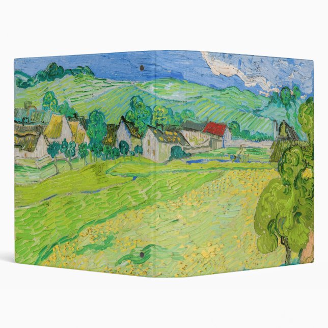 Classeur Vincent van Gogh - Vue des Vessenots près d'Auvers (Arrière-plan)