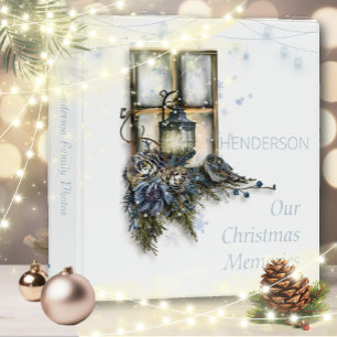 Classeur Vintage Christmas Window Holiday Photo