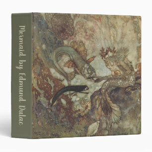 Classeur Vintage conte de fées, La Sirène par Edmund Dulac