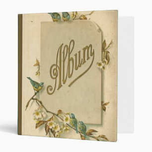 classeur vintage d'album photos de style