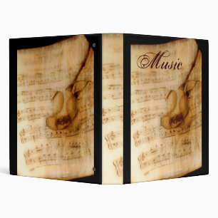 Classeur vintage de musique
