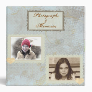 Classeur vintage de photo d'album