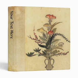 Classeur vintage d'impression de Japonais