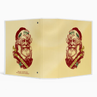 Classeur vintage du Père Noël