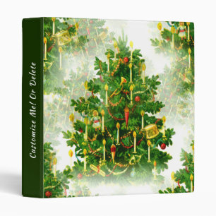 Classeur Vintage Festif Décoratif Noël