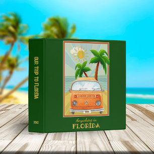 Classeur Vintage Florida Travel Poster Scrapbook