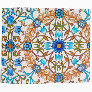 Classeur Vintage motif floral, William Morris