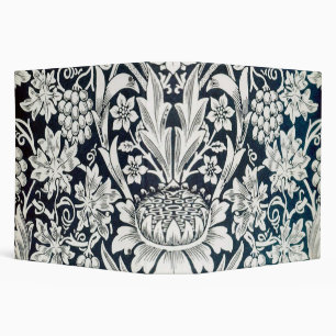 Classeur Vintage motif floral, William Morris
