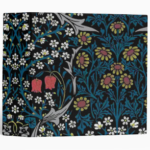 Classeur Vintage motif floral, William Morris